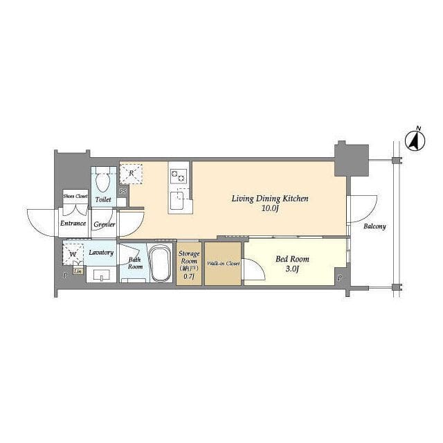 リビオ森下リバーテラス 203