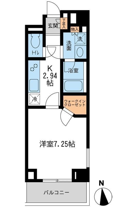 レジデンス白金コローレ 0314 間取り図