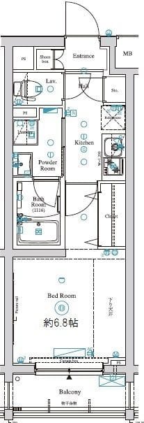 ディアレイシャス東京サウスパレス 108