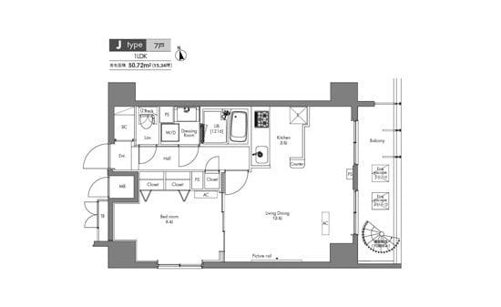 プラウドフラット隅田リバーサイド 604