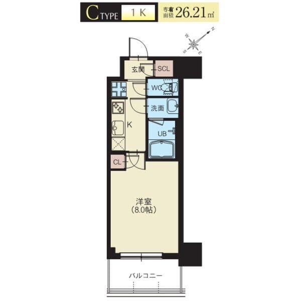 スプランディッド新横浜 1107