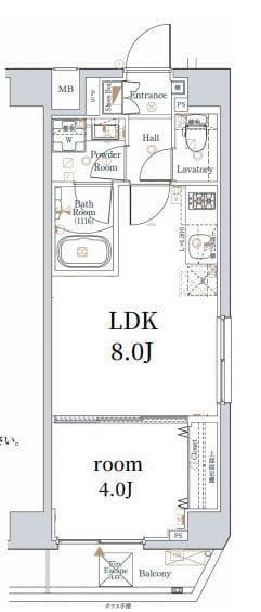 Log練馬 503 間取り図