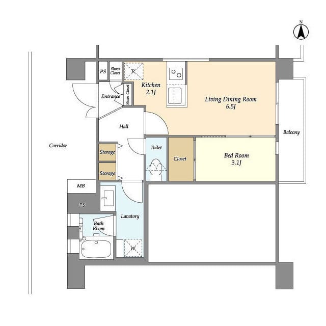 HF大森町レジデンス 102