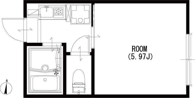 ブンカ北千住 303