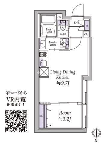 アトリオフラッツ清澄白河 401