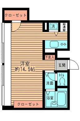 ビューテラス向丘 0701 間取り図