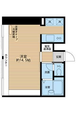 ビューテラス向丘 0902 間取り図
