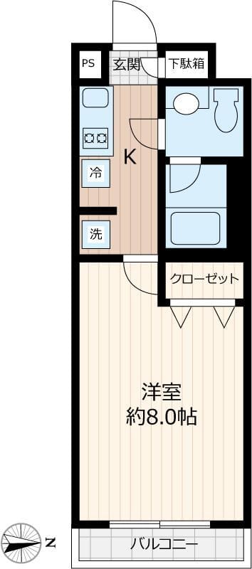 ウェルスクエアイズム大森西 302