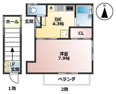 コーポ石田Cの写真