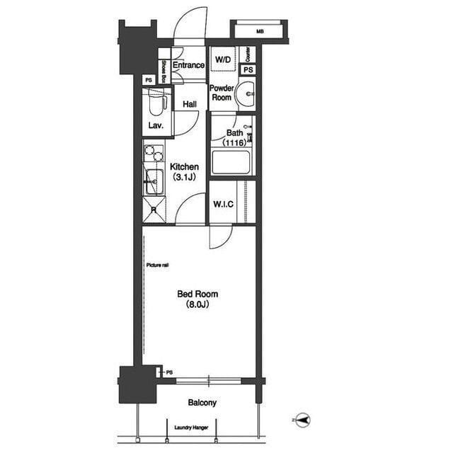 コンフォリア浅草松が谷 0304