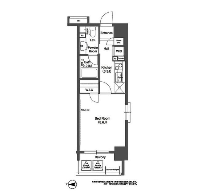 コンフォリア浅草松が谷 0405