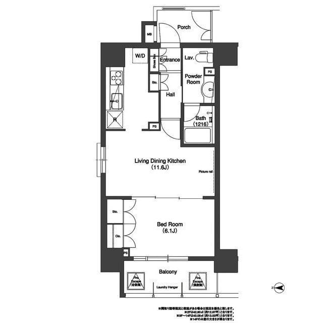 コンフォリア浅草松が谷 1001