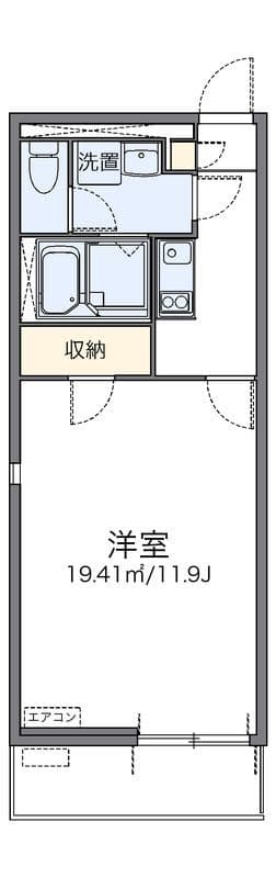 レオネクストモンテチェルキオ 101 間取り図