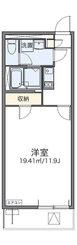 レオネクストモンテチェルキオ 105 間取り図