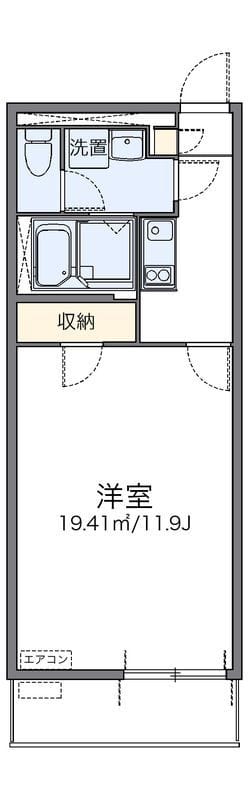 レオネクストモンテチェルキオ 204 間取り図