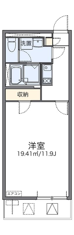 レオネクストモンテチェルキオ 205 間取り図