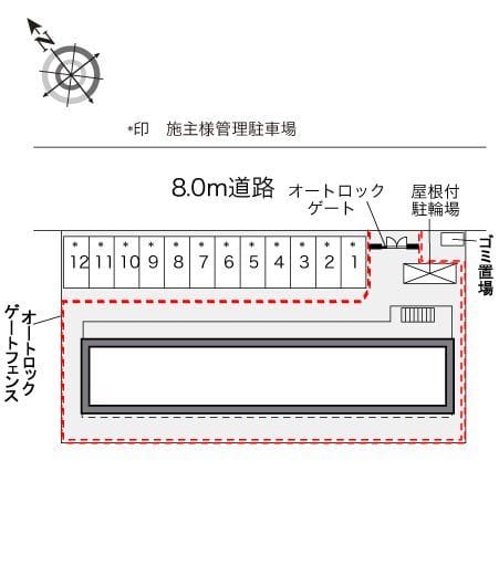 レオパレスサンセール丸山台Ⅱ 207