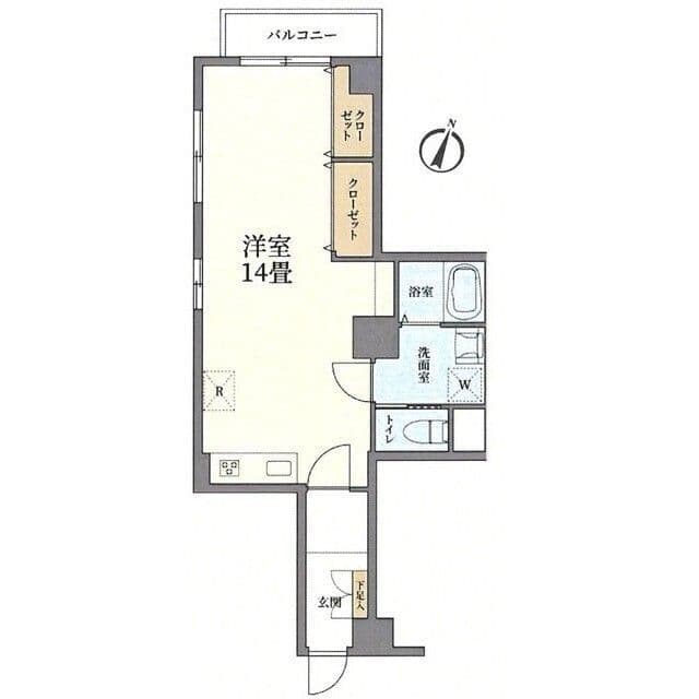 GSハイム都立大 207 間取り図