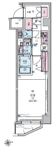 リヴシティ成増ミュジオ 301