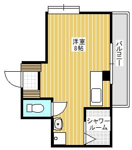 メゾン薗田 401 間取り図
