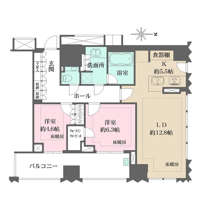 ブランズ千代田富士見 405