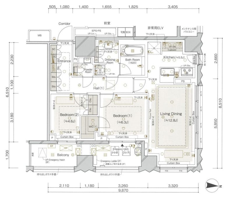 ブランズ千代田富士見 705