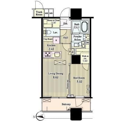 パークシティ大崎 ザ タワー 1306