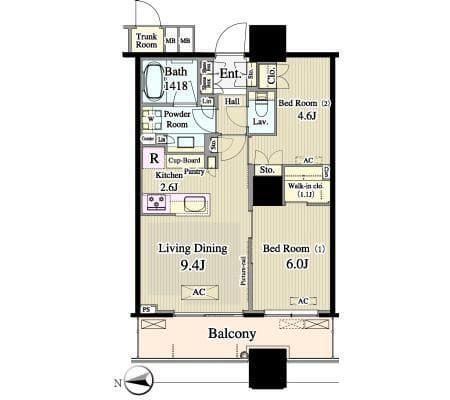 パークシティ大崎 ザ タワー 803