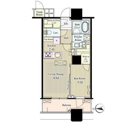 パークシティ大崎 ザ タワー 906