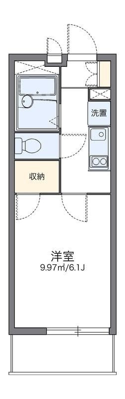 レオパレス純Ⅳ 103 間取り図