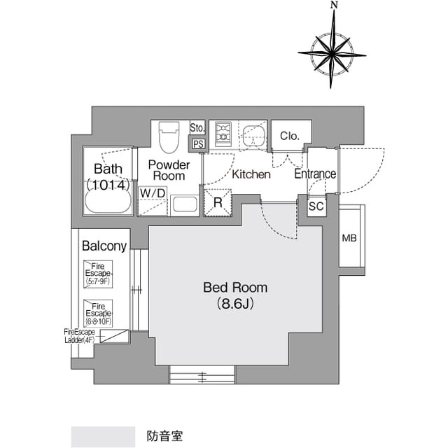 コンフォリア・リヴ森下MUTIO 0404