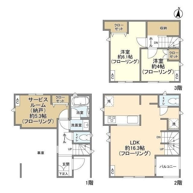 Kolet御嶽山 28.2万円/入力なし/なし 間取り図