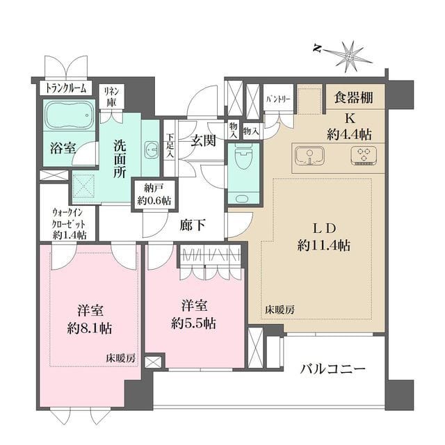ザ・パークハウス千代田六番町 201