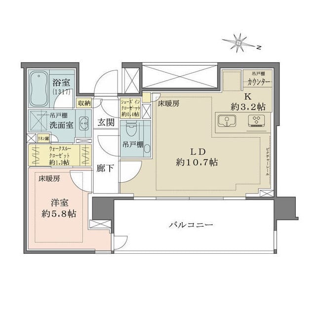 ザ・パークハウス千代田六番町 707