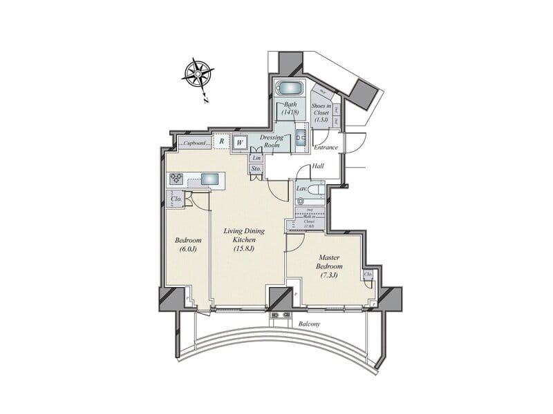 パークコート神宮北参道 ザ タワー 1810