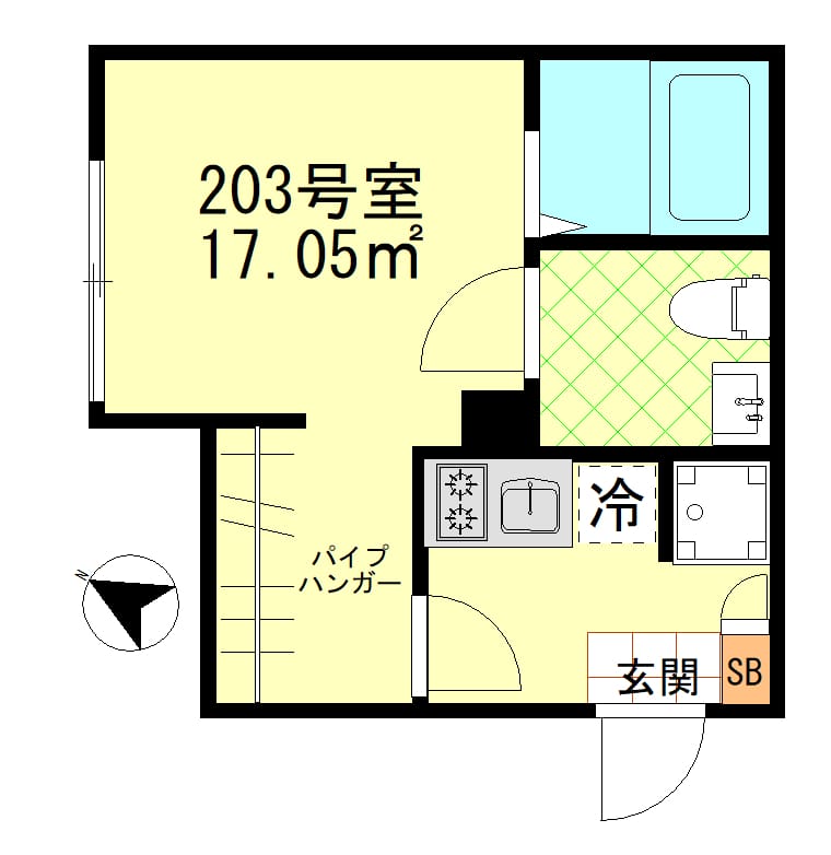 リバティー戸越公園 203