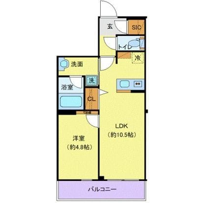 LUMEED志村坂上 306 間取り図
