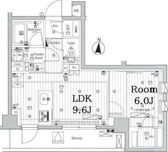 メイクス池上ルーチェ 401
