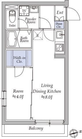 アトリオフラッツ奥沢 403