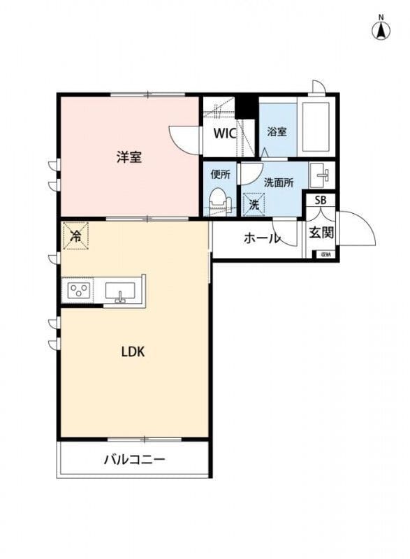 グランシャリオ弐番館 301 間取り図