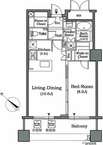 ホライズンプレイス赤坂 1003