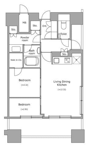 ホライズンプレイス赤坂 1401