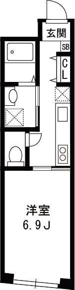 スマートVILLA中延弐番館 101