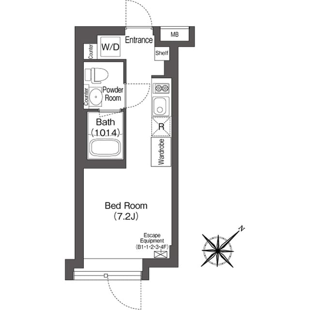 エスタート大井町フォレスト 402