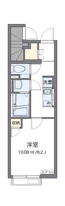 クレイノ浜田山A 104 間取り図