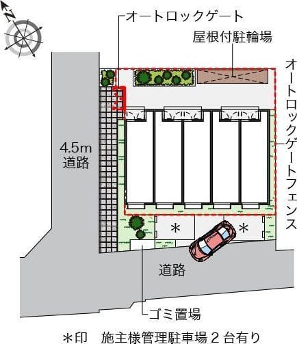 クレイノ浜田山A 105