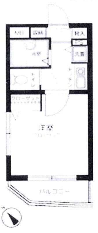 フェニックス文京千石 303 間取り図