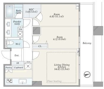 パークコート麻布十番ザタワー 2905