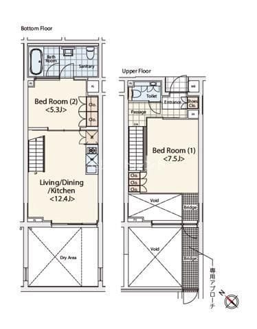 カスタリア初台Ⅱ 104