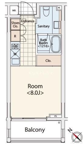 カスタリア初台Ⅱ 302
